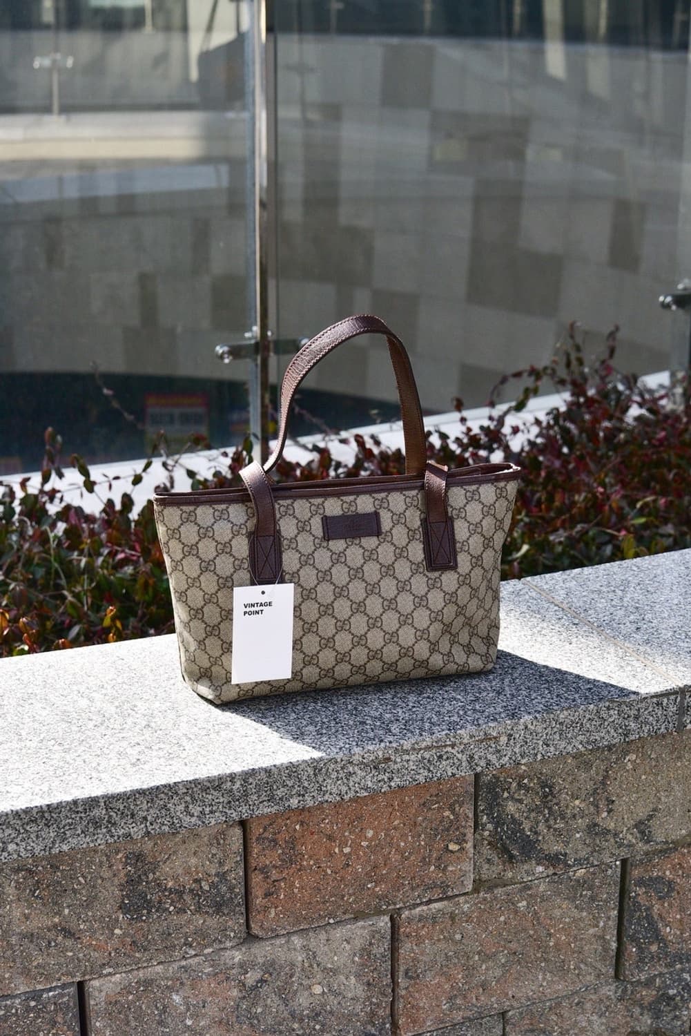 구찌 PVC GG로고 캔버스 쇼퍼백 (정품) 상품이미지1