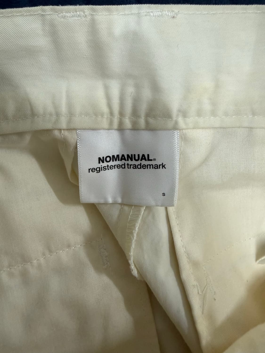 노매뉴얼 블레이저 & 팬츠 세트 아이보리 상품이미지6