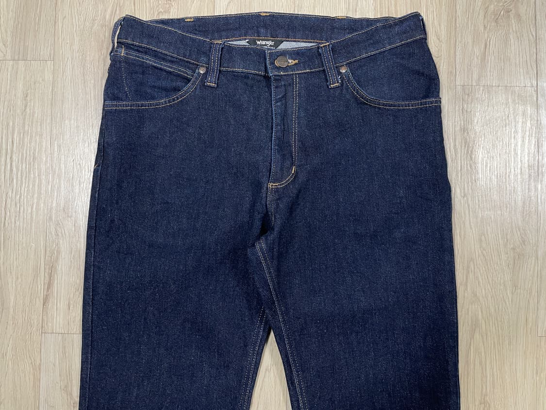 32) 랭글러 재팬 레귤러핏 진청 데님팬츠 상품이미지4