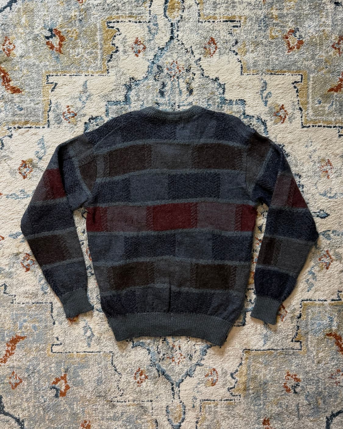 90s Wool V-Neck Knit Sweater 상품이미지4