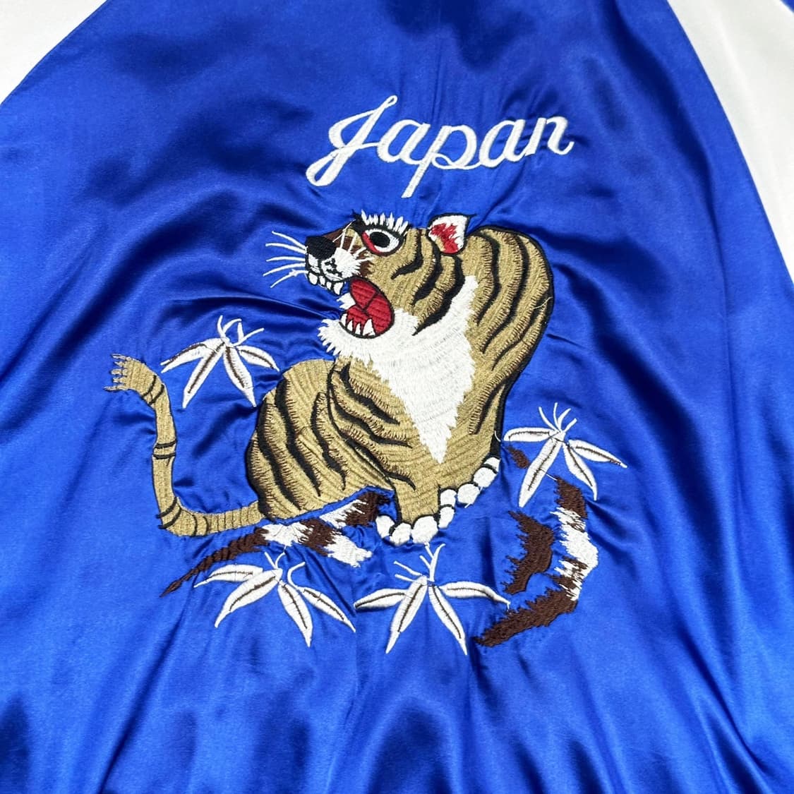 VTG 빈티지 재팬 자수 벨벳 리버시블 스카쟌 자켓 (L) 상품이미지9