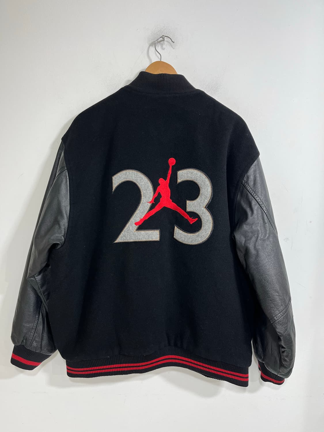 90's 올드스쿨 나이키 조던 바시티자켓 상품이미지5