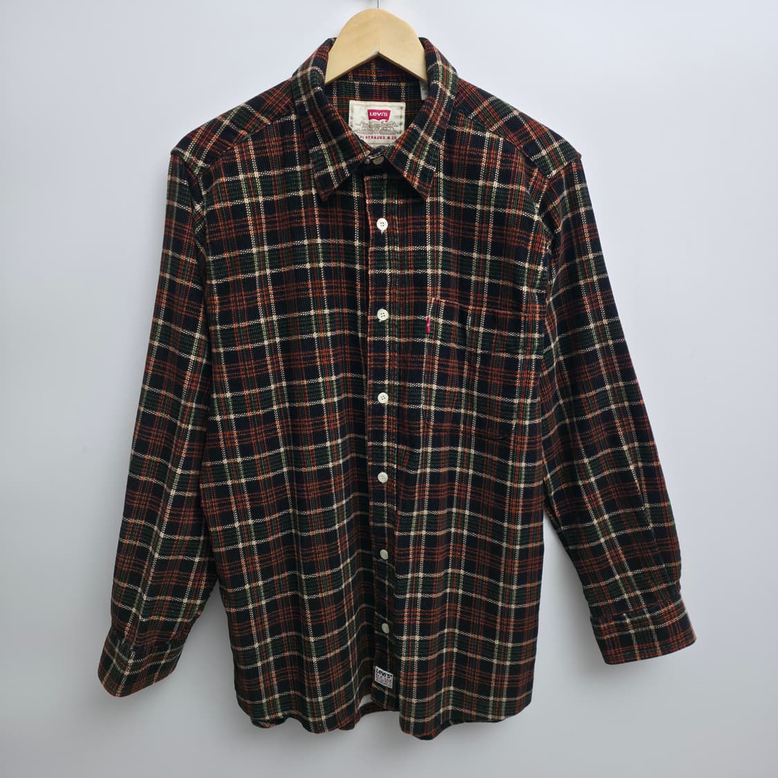 [XL] 리바이스 헤비코튼  체크 셔츠 상품이미지1