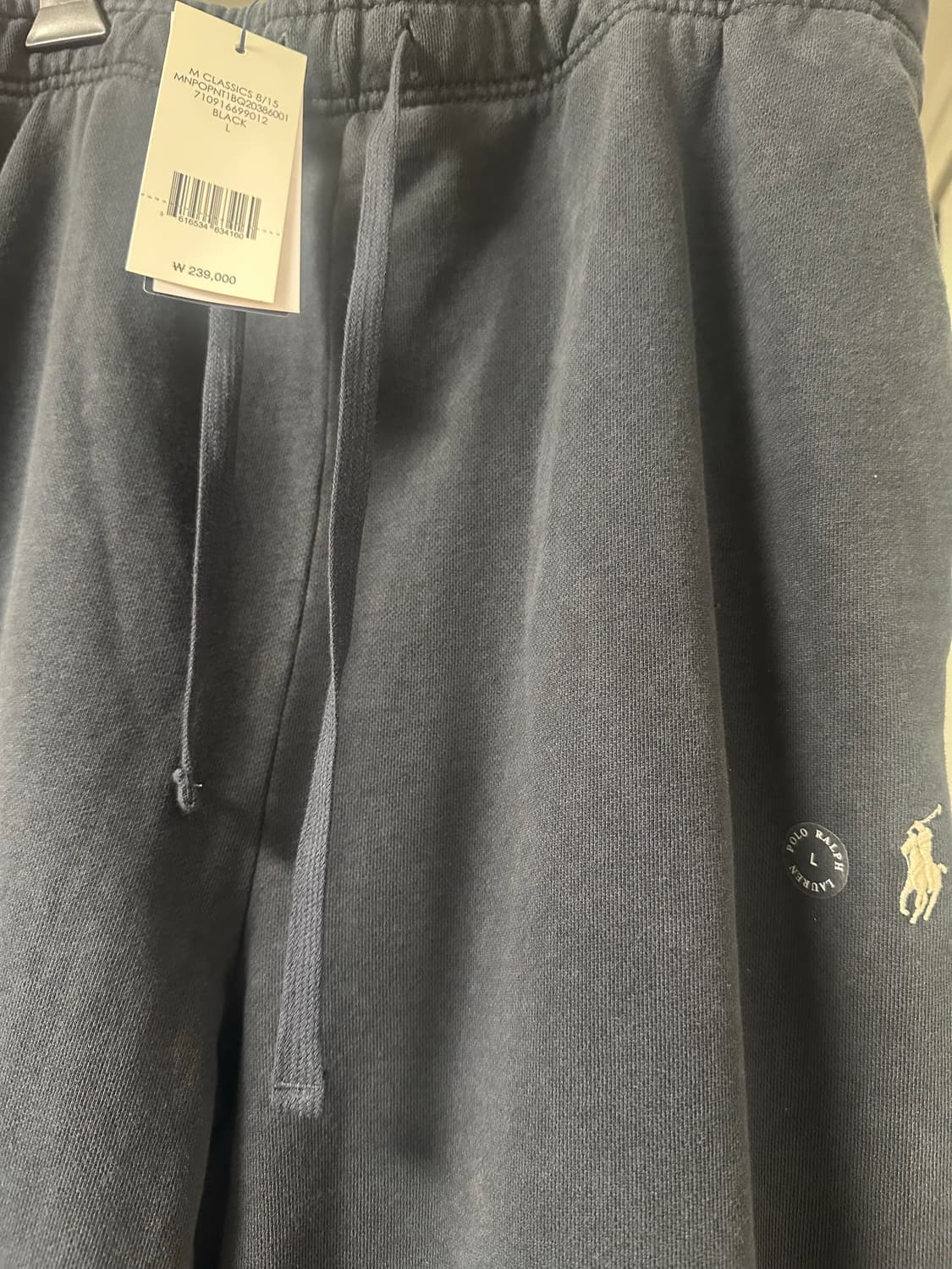 폴로 랄프로렌 루프백 플리스 스웨트 팬츠 상품이미지4