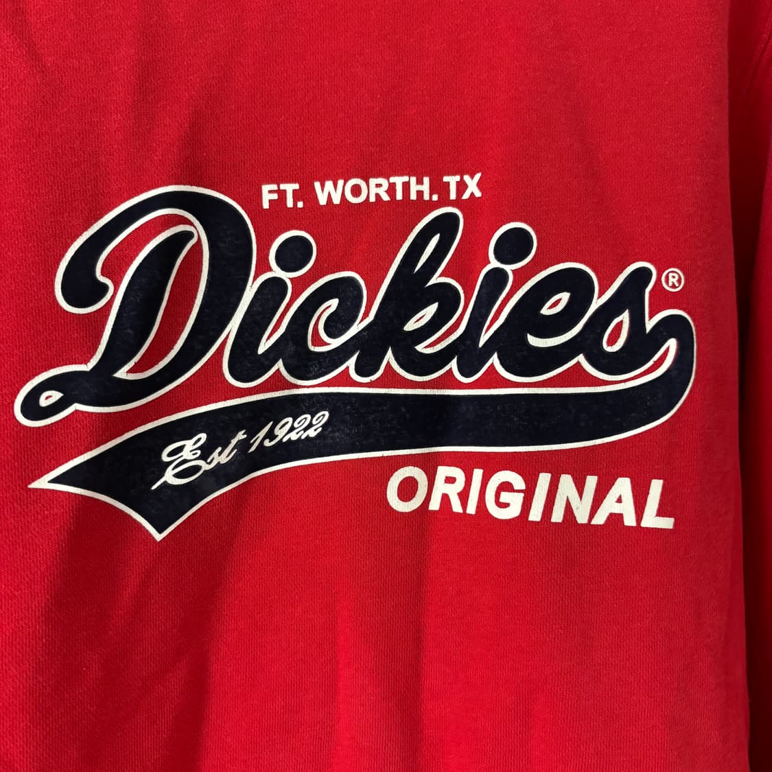 Dickies red sweatshirt S  상품이미지5