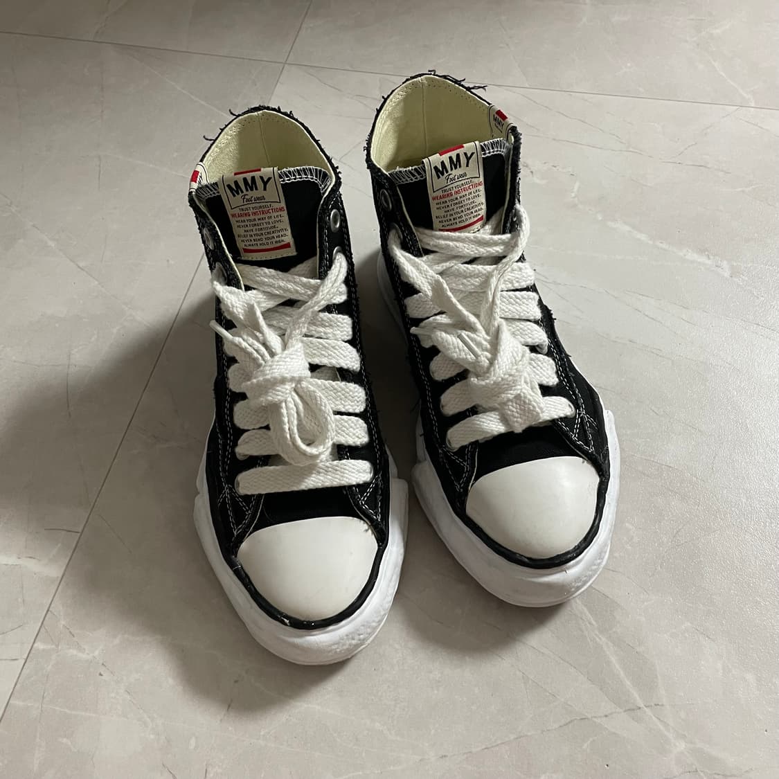 미하라 야스히로 피터슨 하이 블랙 40사이즈 상품이미지1