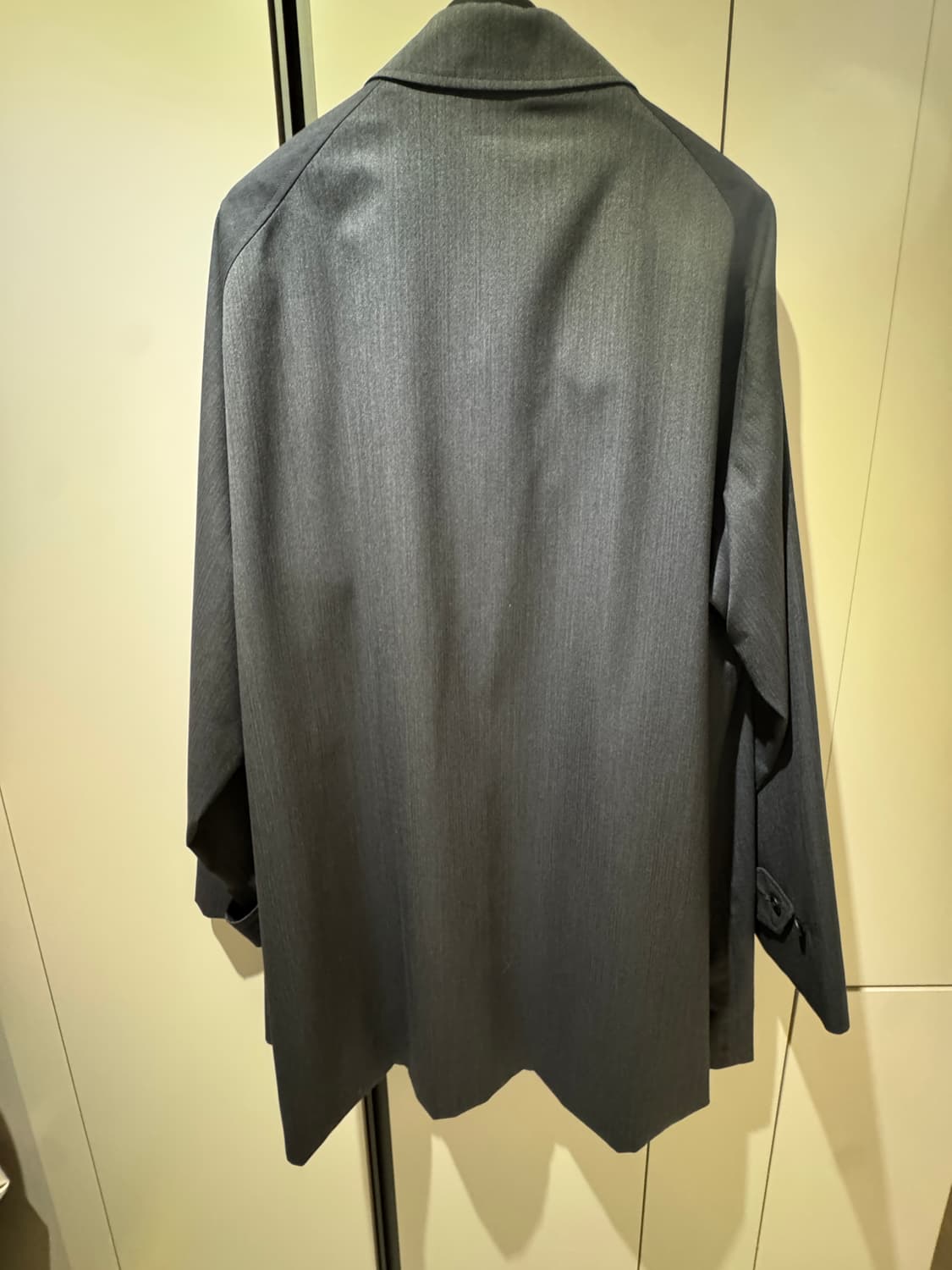 캡틴선샤인) 24ss 숏 워커 코트 - 차콜 상품이미지2