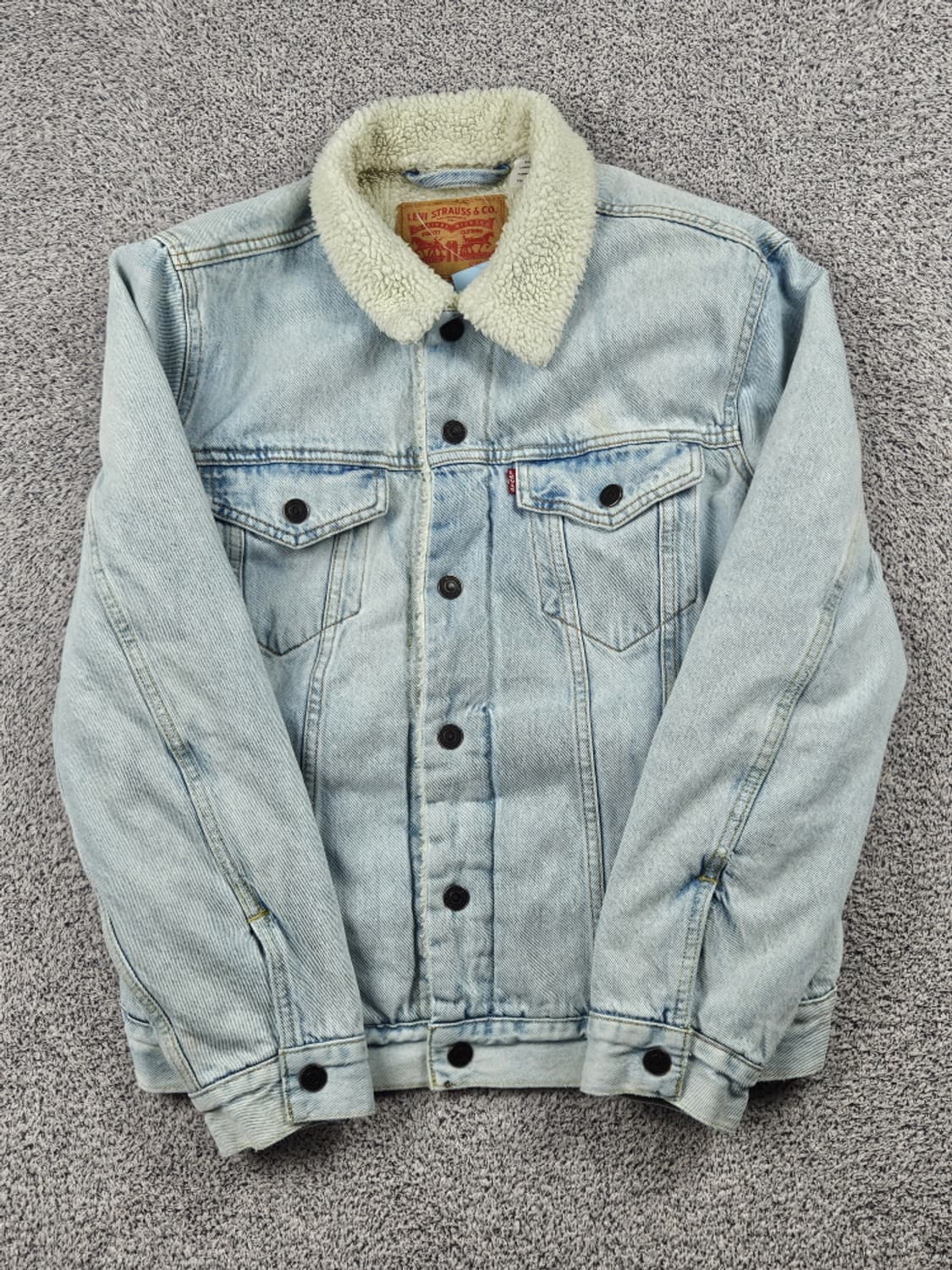 리바이스 쉐르파 라이트데님 트러커 자켓 ( M ) / 10334 상품이미지2