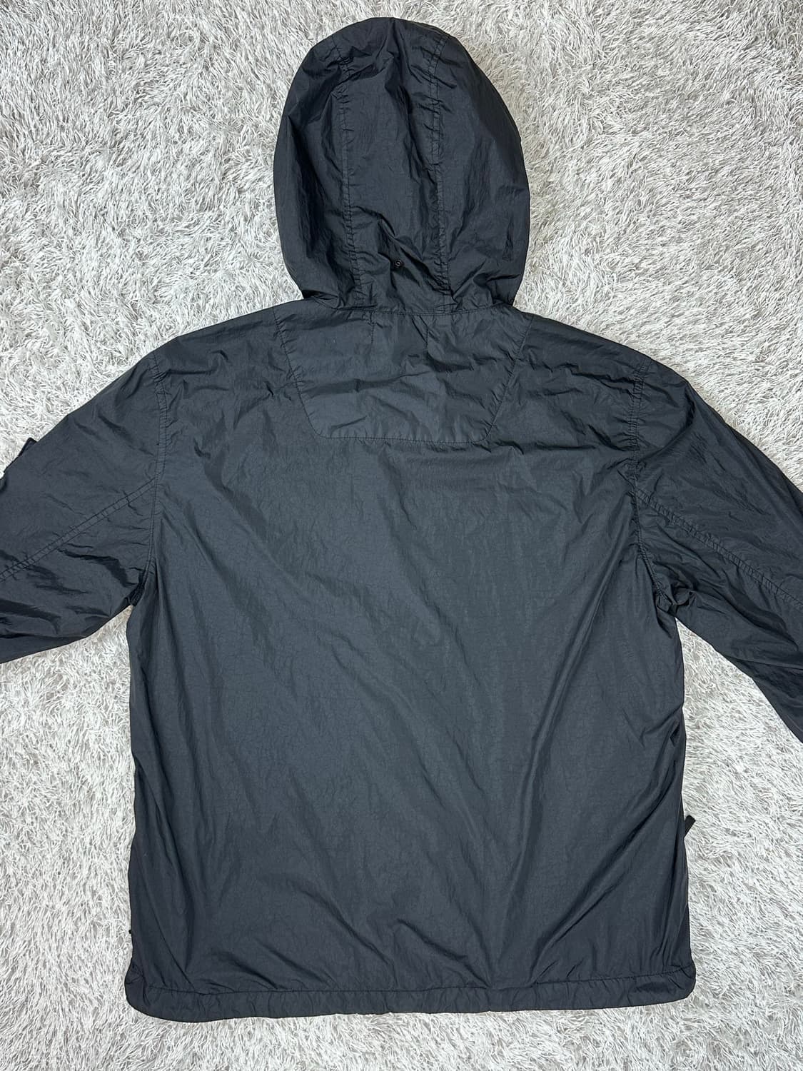 [XL] 백화점판 정품 스톤아일랜드 24SS 크링클랩스 R-NY 후드 상품이미지3