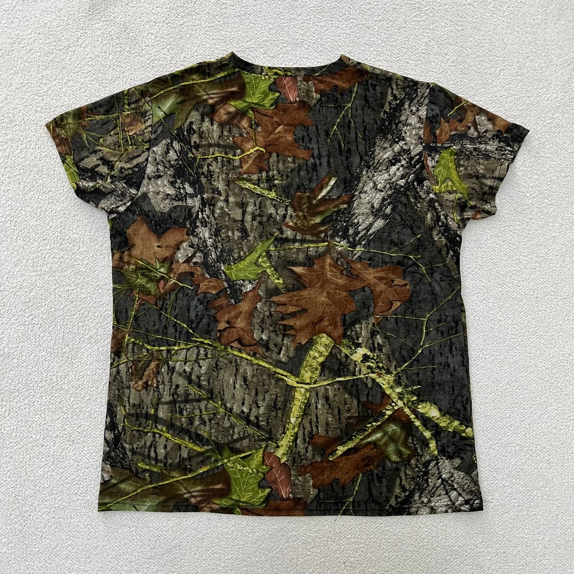 실측확인 빈티지 패턴 반팔티 0409M 상품이미지2