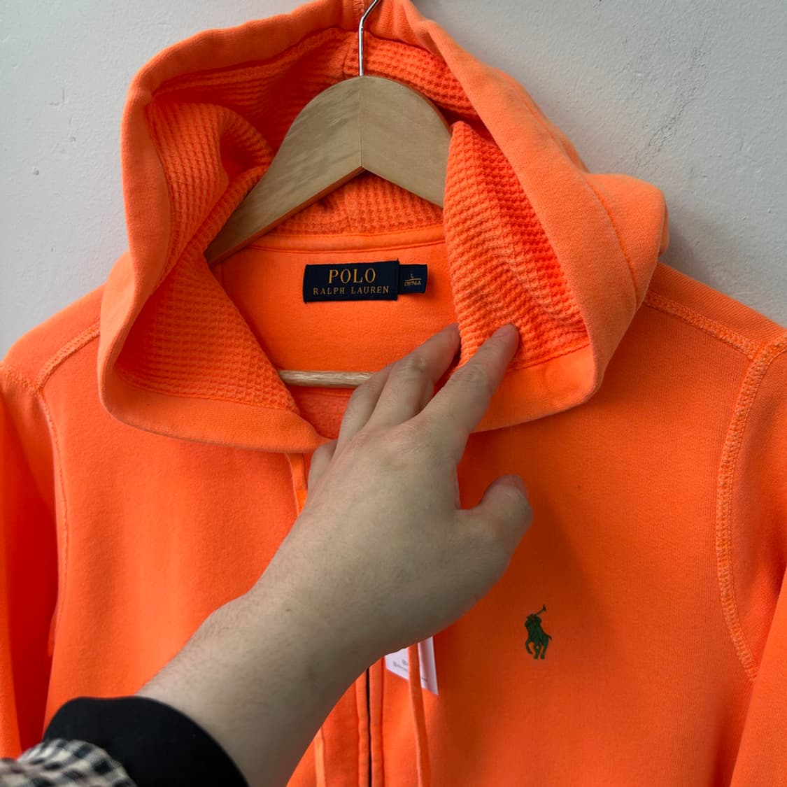 16525 - 폴로 랄프로렌 오렌지 후드 집업 상품이미지3
