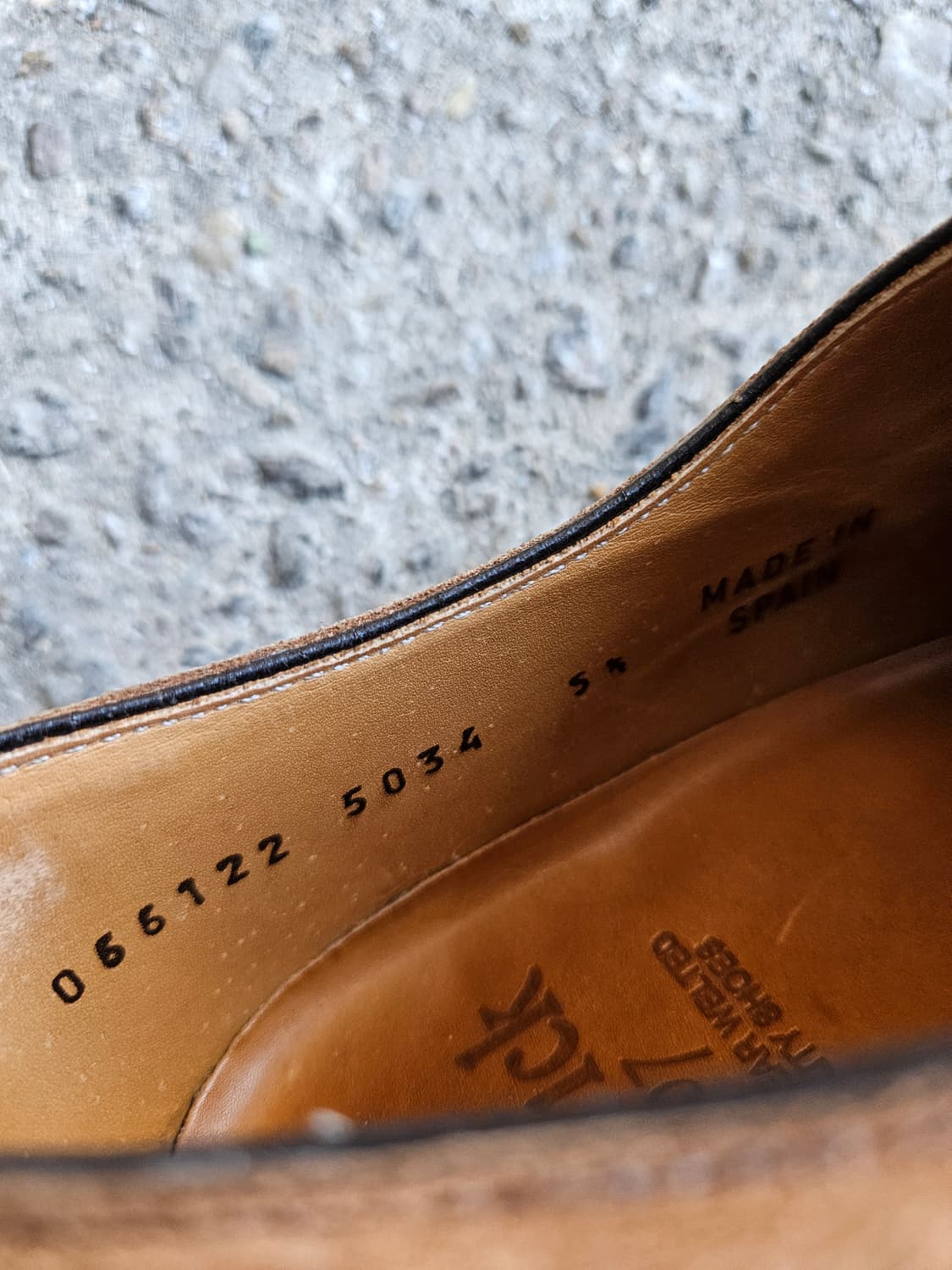 버윅 스웨이드 더비 5.5 (245~250) 상품이미지4