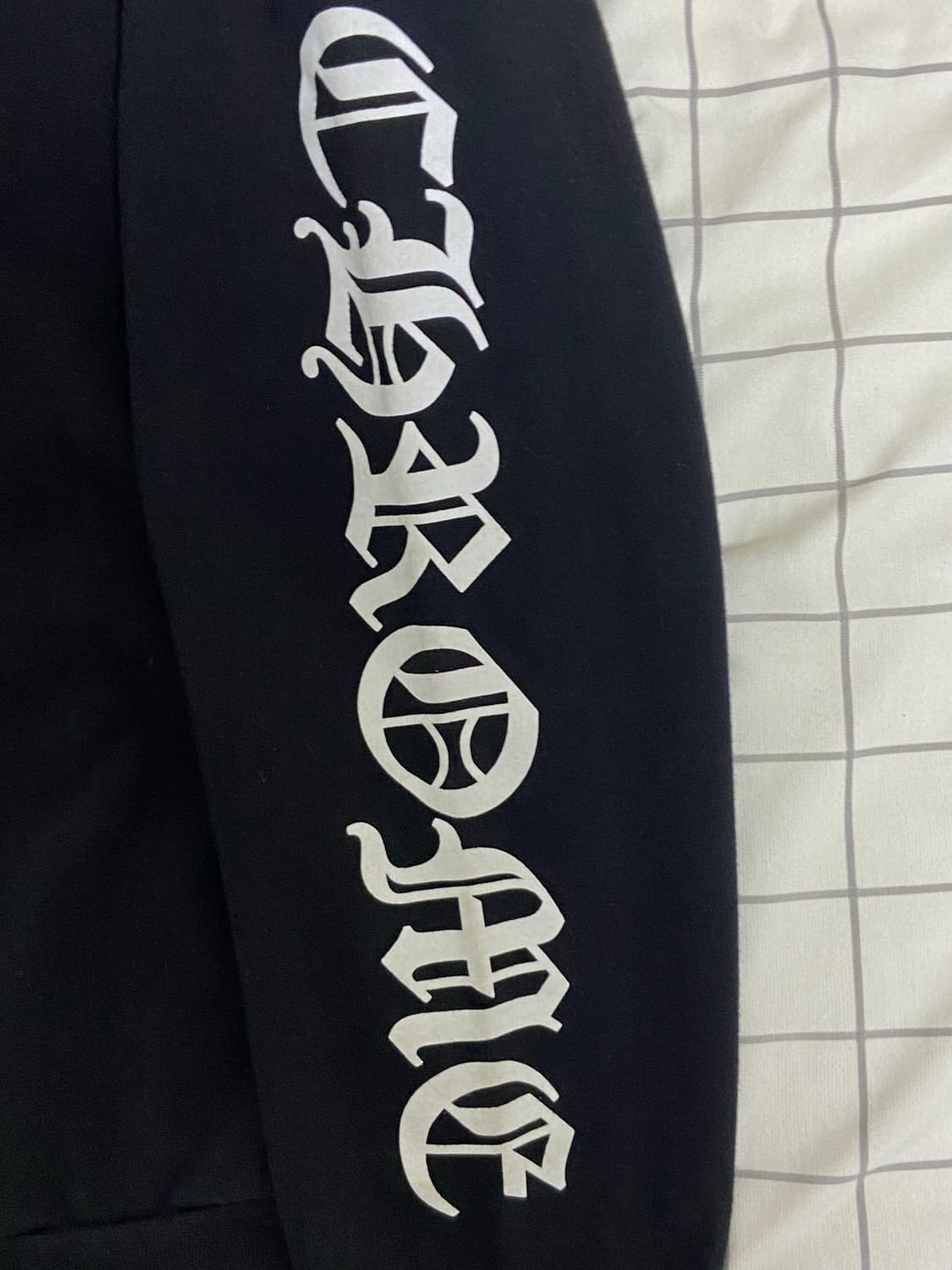 크롬하츠 버티컬 로고 후드집업 사이즈 s (인보이스 포함) 상품이미지7