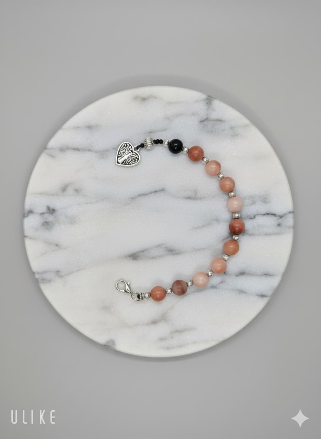 💎 핸드메이드 천연 원석 묵주 키링 상품이미지3