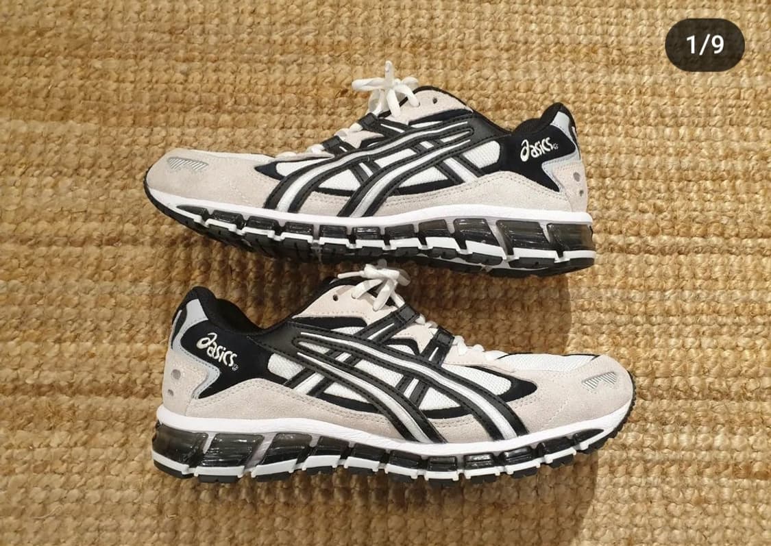 270 아식스 젤카야노5 360 화이트 블랙 상품이미지2