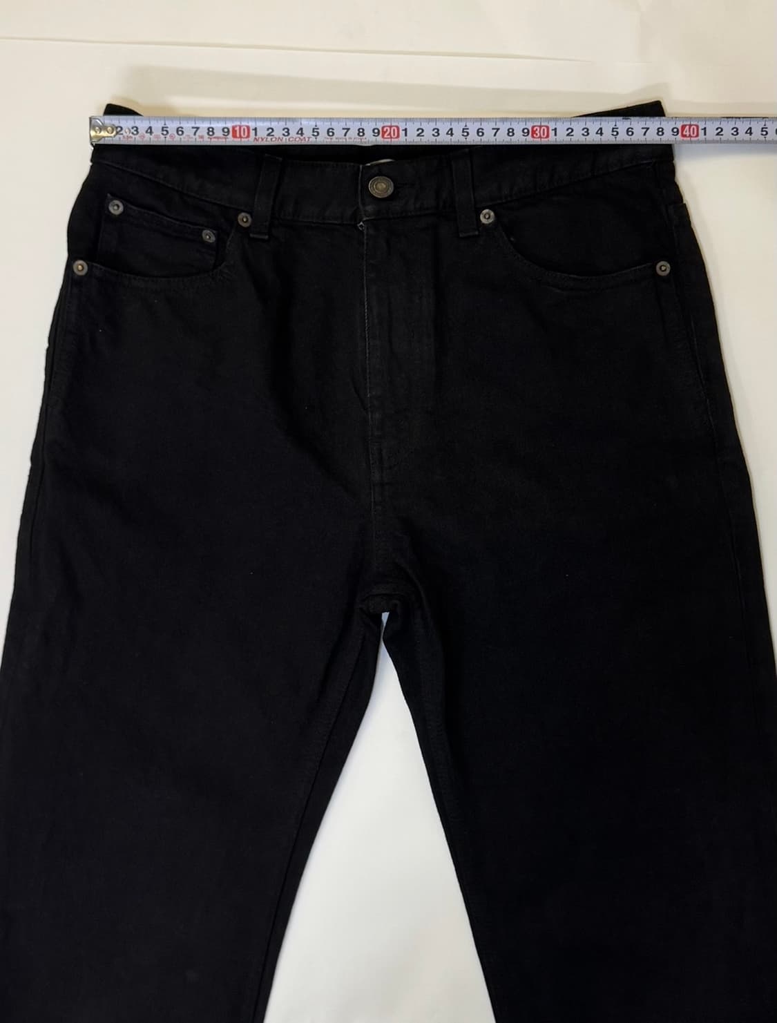 Saint Laurent men Clyde Flare Jeans blac 상품이미지4