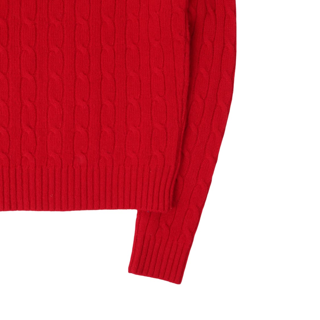 폴로 랄프로렌 레드 램스울 케이블 니트 상품이미지7