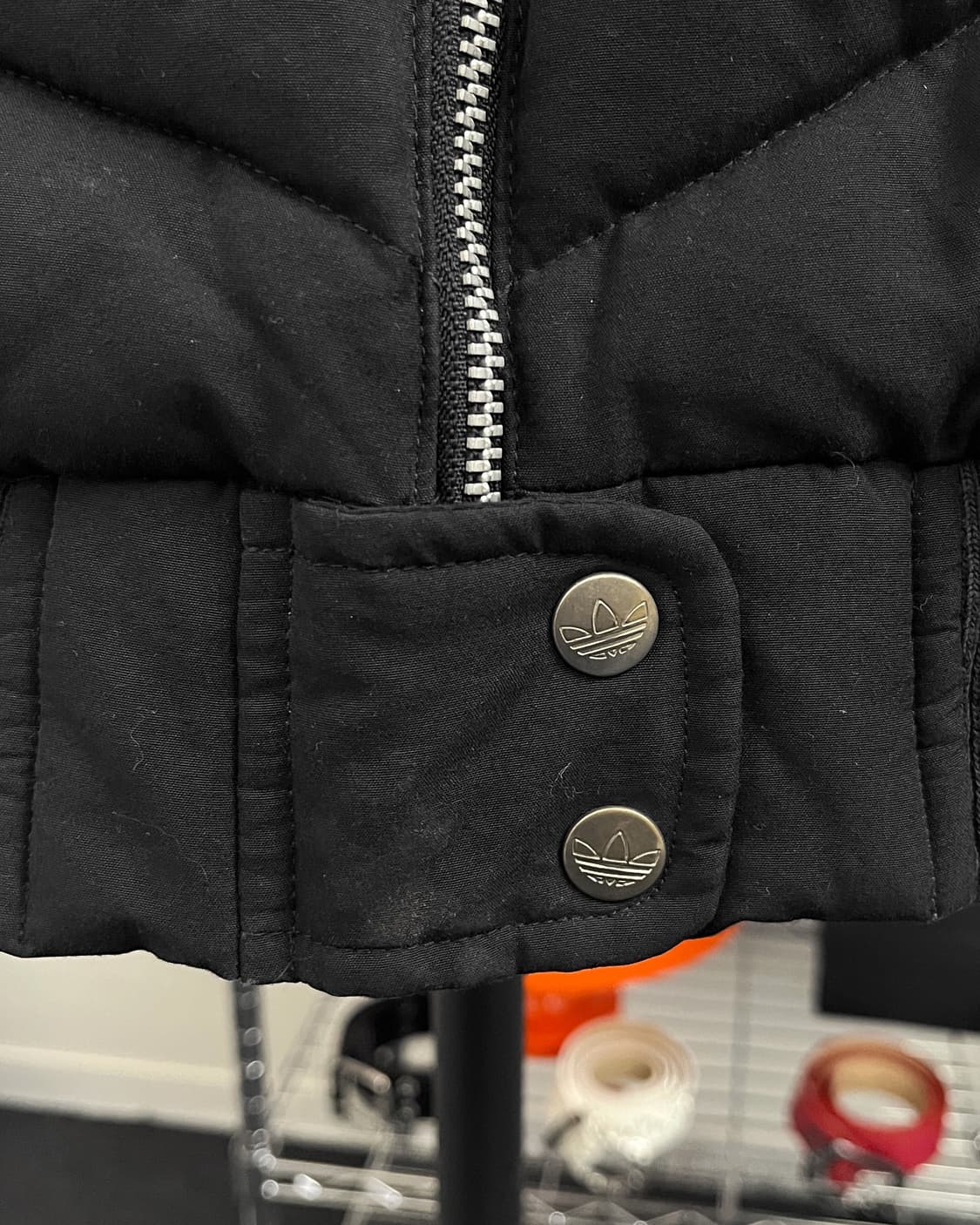 아디다스 x 미시 엘리엇 00s 퍼 패딩 베스트 상품이미지8