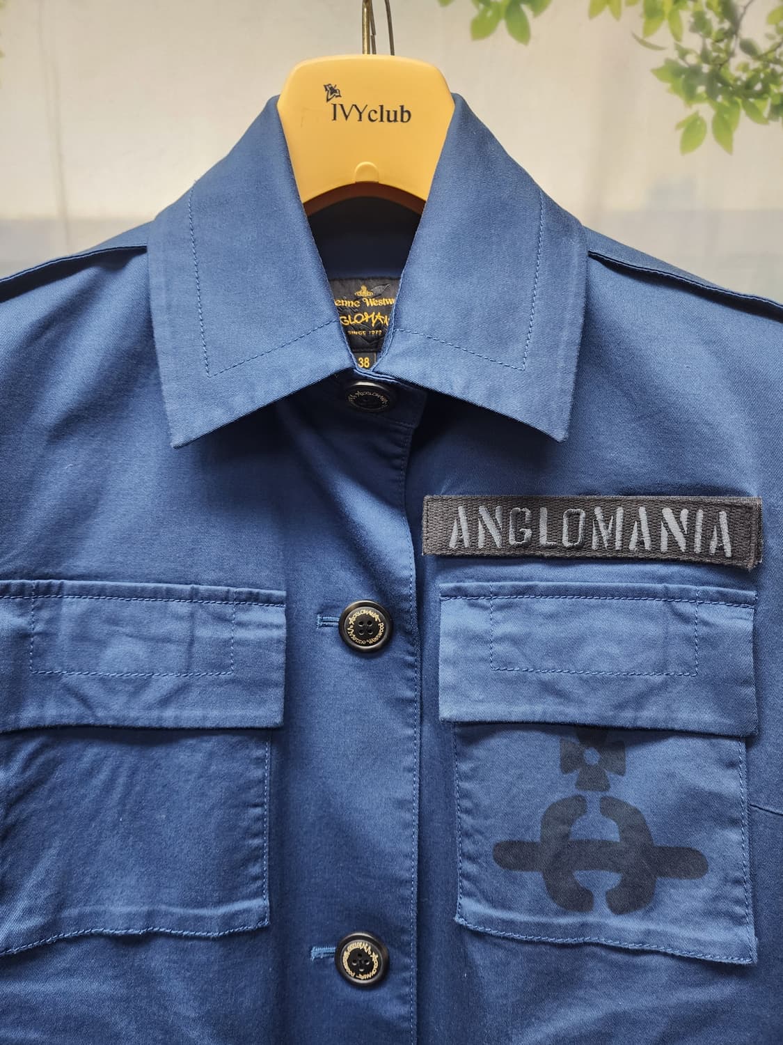 비비안웨스트우드 셔츠형 여성자켓 55~슬림66 밀리터리 코튼자켓 WM06 상품이미지3