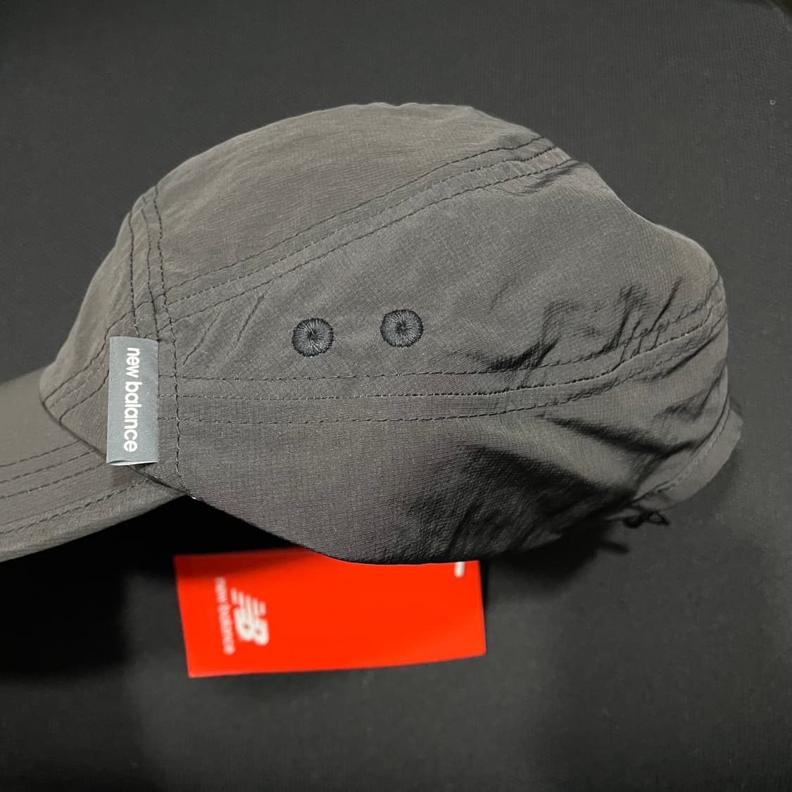 뉴발란스/ 워셔블 러닝 볼캡 그레이/ 프리 상품이미지6