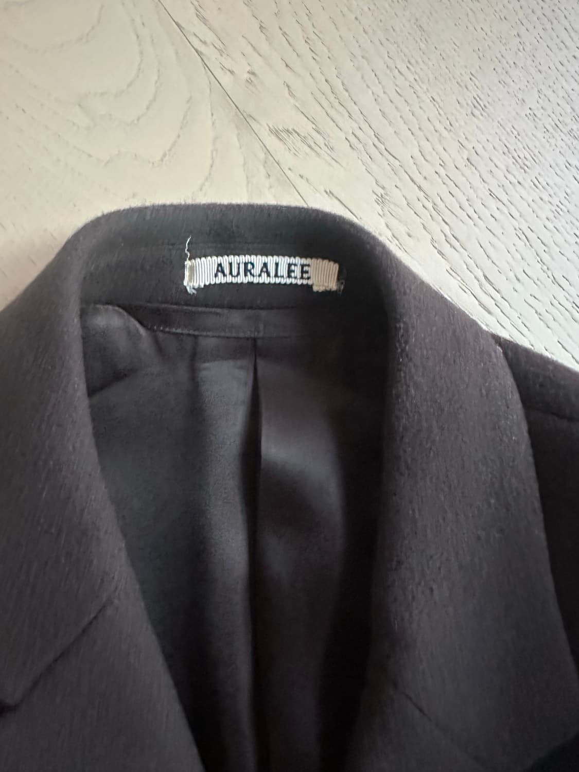 오라리 체스터필드 코트 상품이미지6