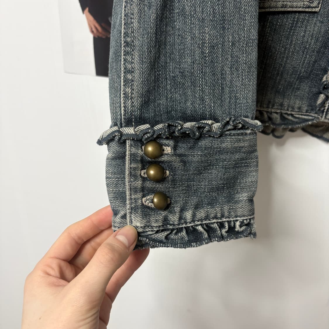 GAP 키즈 청자켓 착샷잇음 상품이미지3