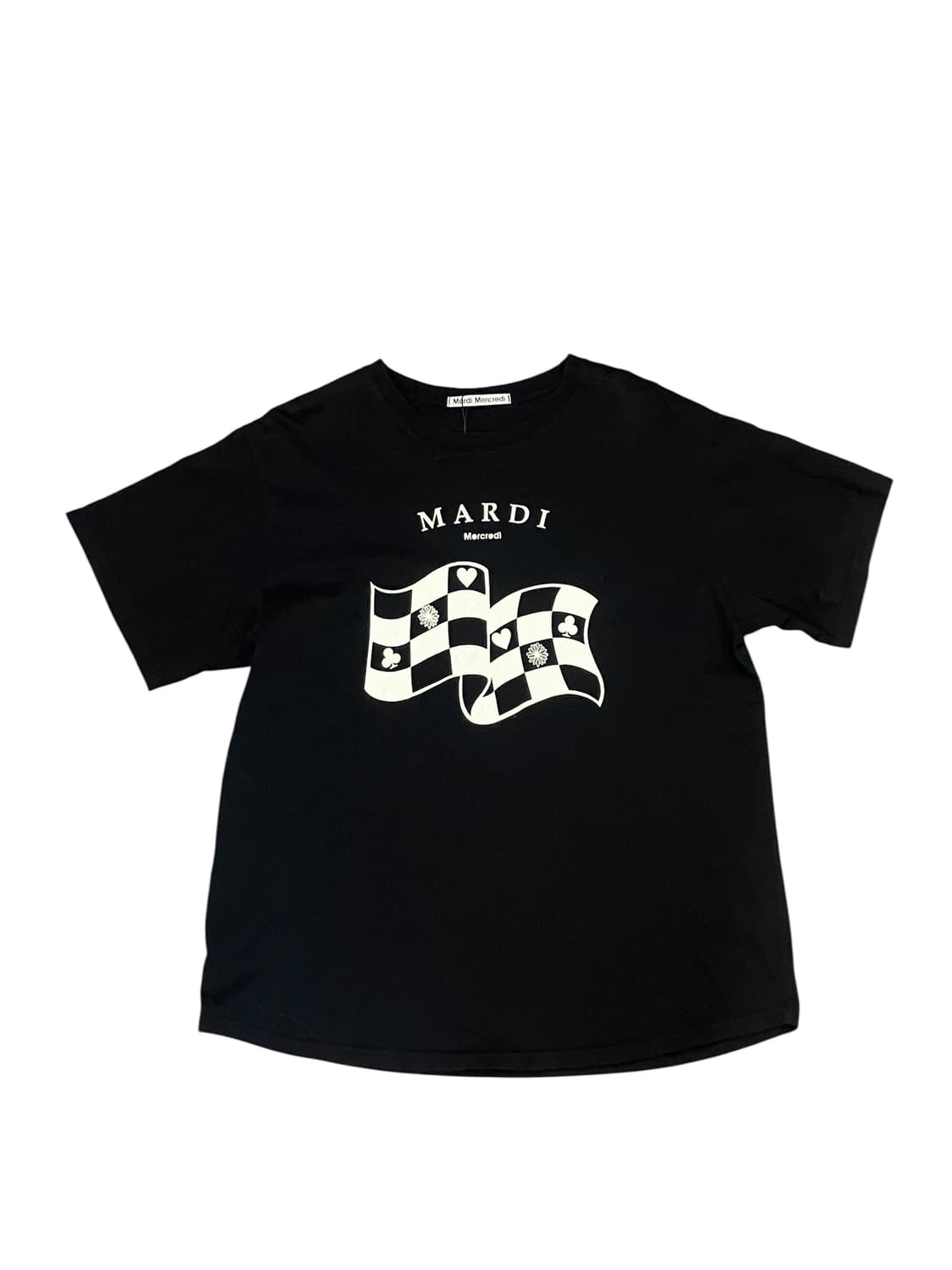 마르디 메크르디 반팔 티셔츠 블랙 #csz3891 상품이미지3