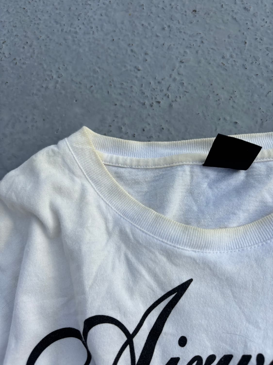 “Airwalk”Y2K Print White Sleeve 상품이미지5