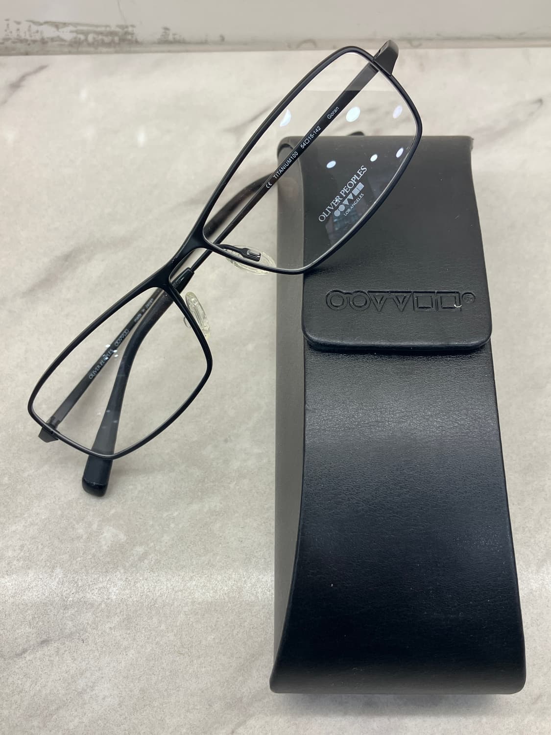 올리버피플스 Oliver Peoples 블랙 스퀘어 메탈 안경테 상품이미지7