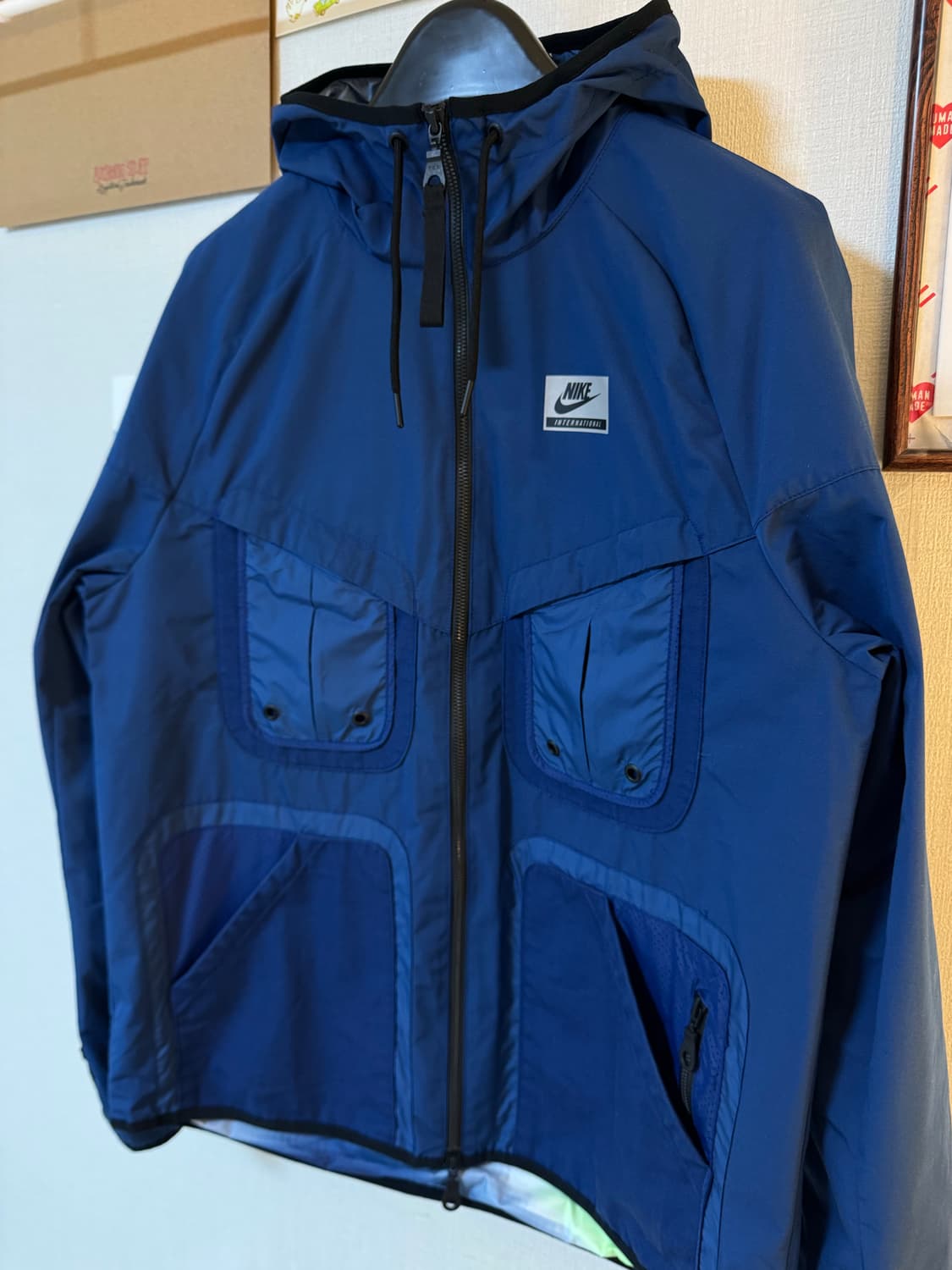 [L]나이키 인터내셔널 윈드러너 바람막이 자켓 상품이미지2