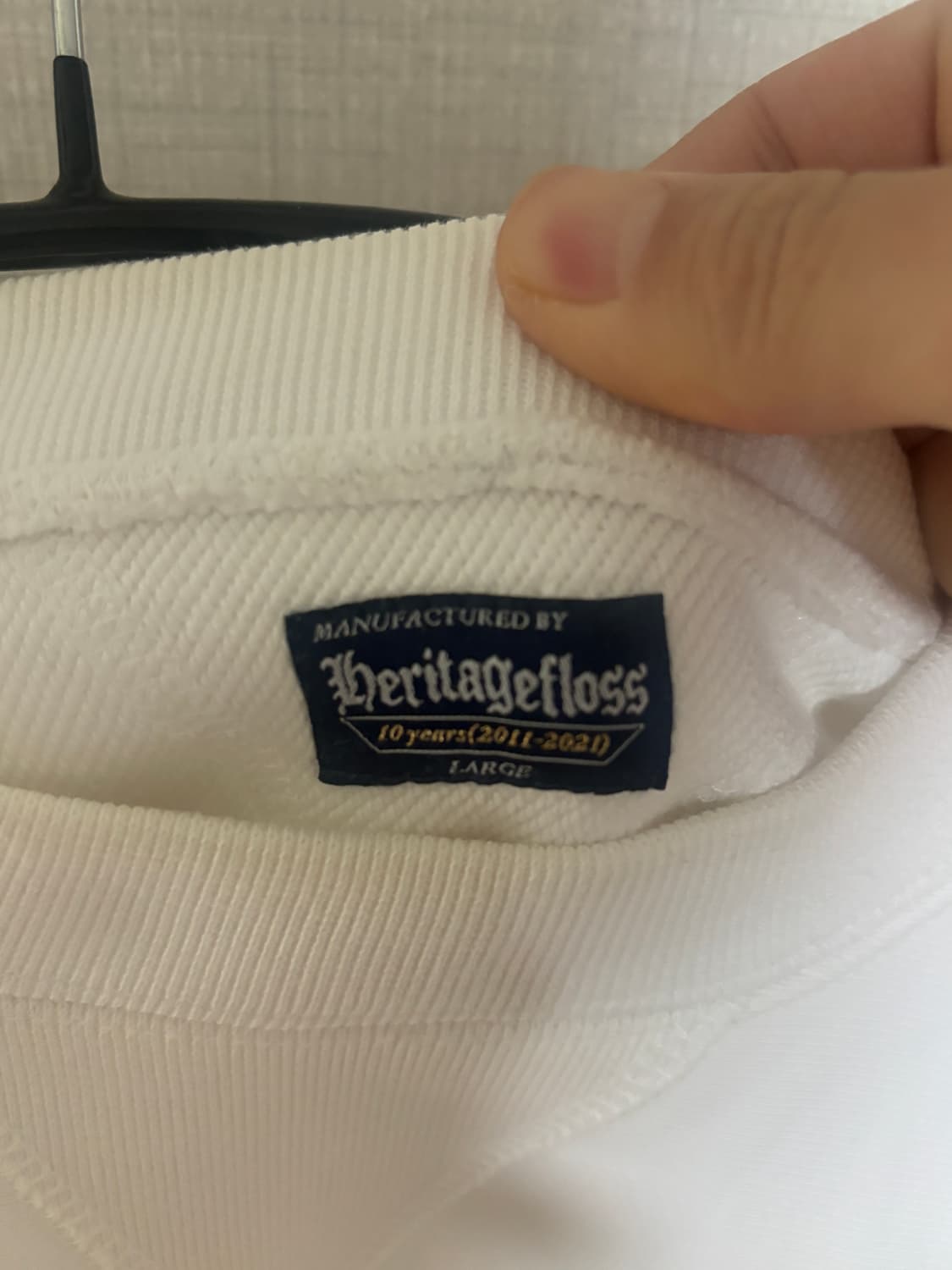 헤리티지플로스 맨투맨 L 상품이미지7