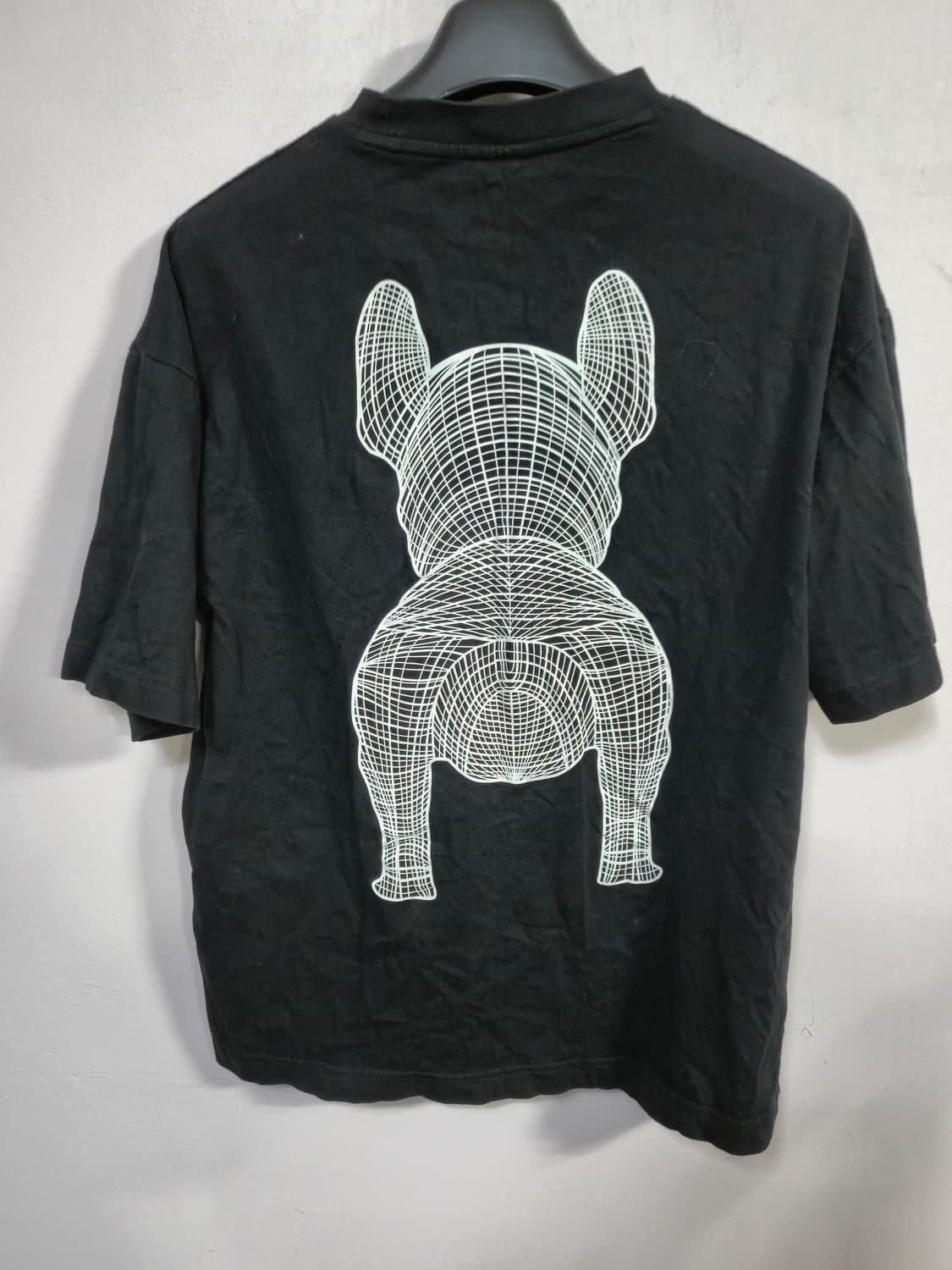 라이프워크 불독 반팔 티셔츠 블랙  L 상품이미지3