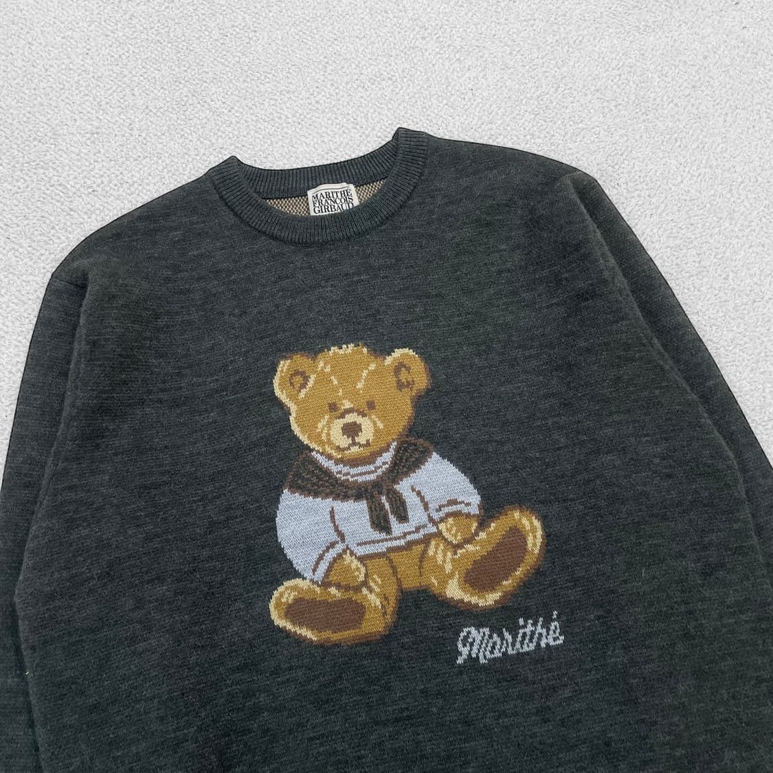 마리떼프랑소와저버 두들 베어 라운드 니트  상품이미지2