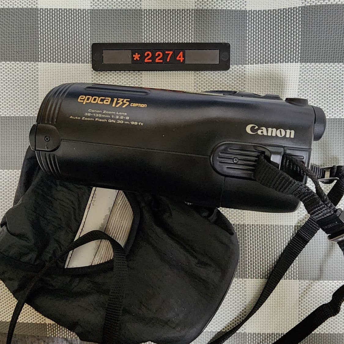 캐논 에포카 135 캡션 필름카메라 파우치포함 상품이미지4