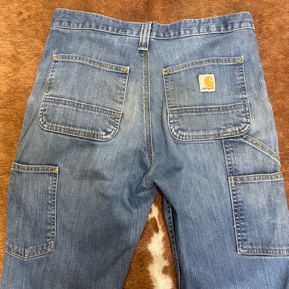 빈티지 칼하트 USA 데님 카펜터. 상품이미지2