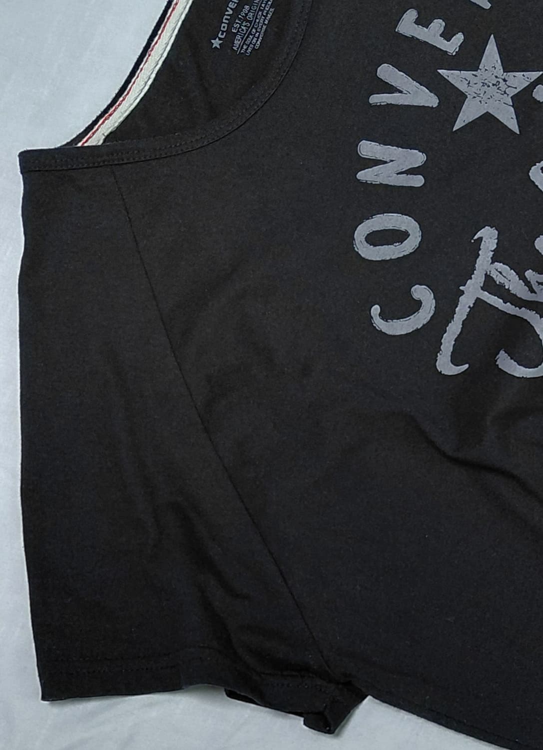 [LL] 컨버스 사이드 셔링 디테일 그래픽 티셔츠 (일본판 정품) 상품이미지3