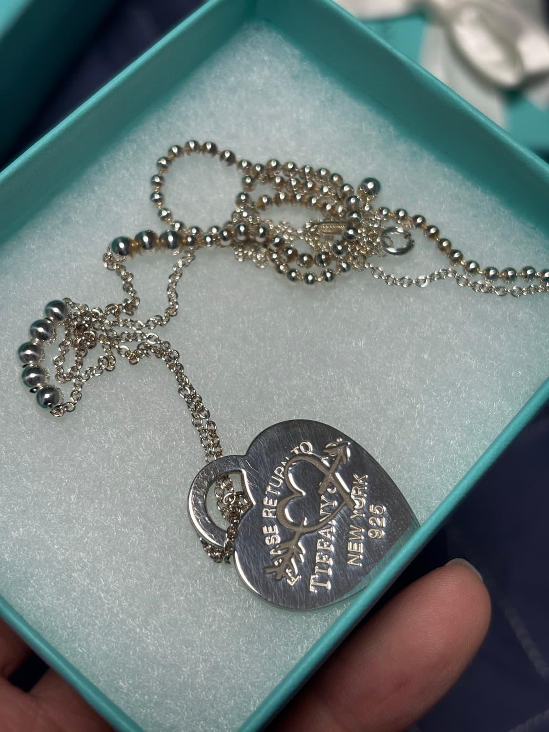 티파니 목걸이 상자, 리본, 포함 상품이미지2