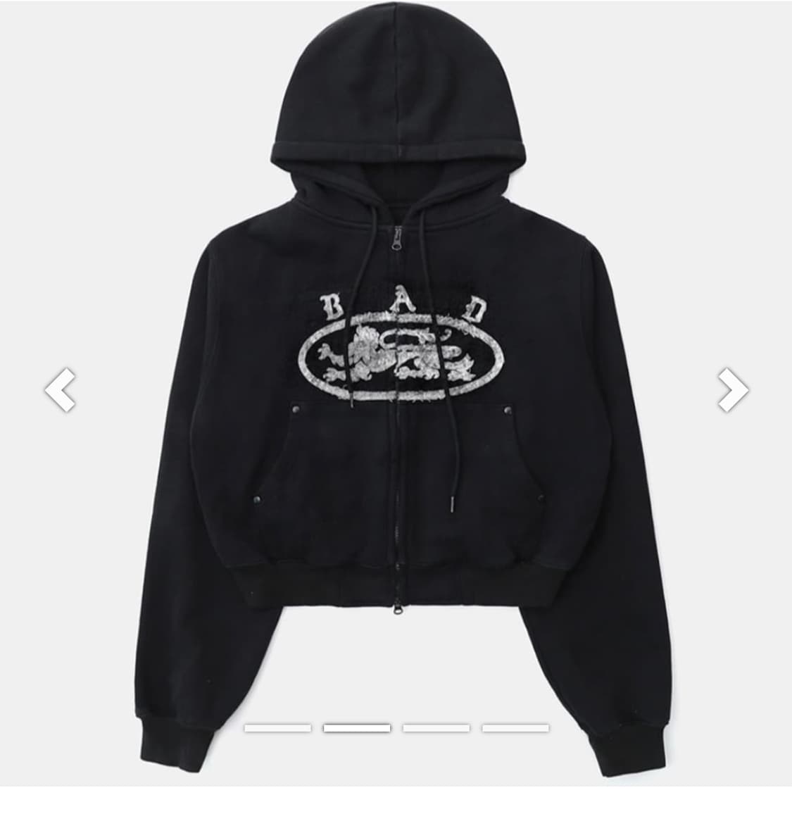 구해요)))배드블러드 라이온패치 후드집업 S  상품이미지1