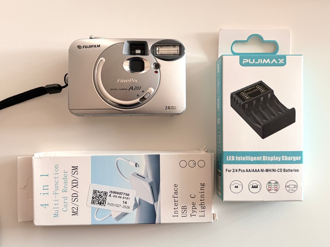 입문자용. 셔터만 누르면 끝! 파인픽스 a201! 상품이미지8