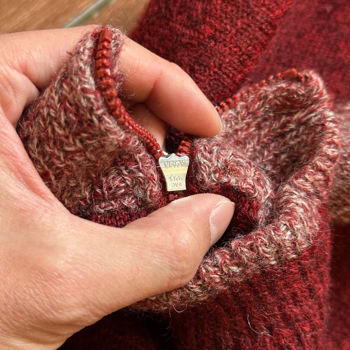 Henri-Luc Chapuis half zip-up knit  상품이미지7