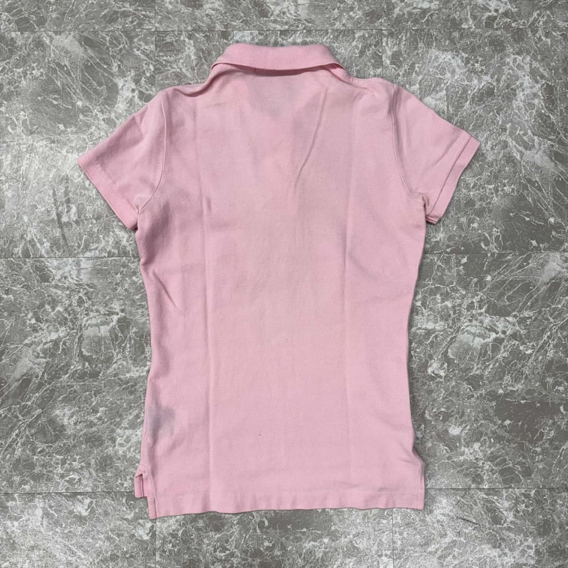 폴로 랄프로렌 베이비핑크 여리핏 걸즈 pk 반팔 카라티(XS) 상품이미지3