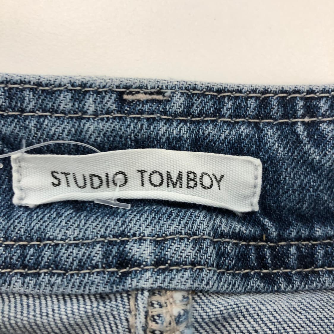 스튜디오톰보이 절개라인 데님스커트 25-26 상품이미지4