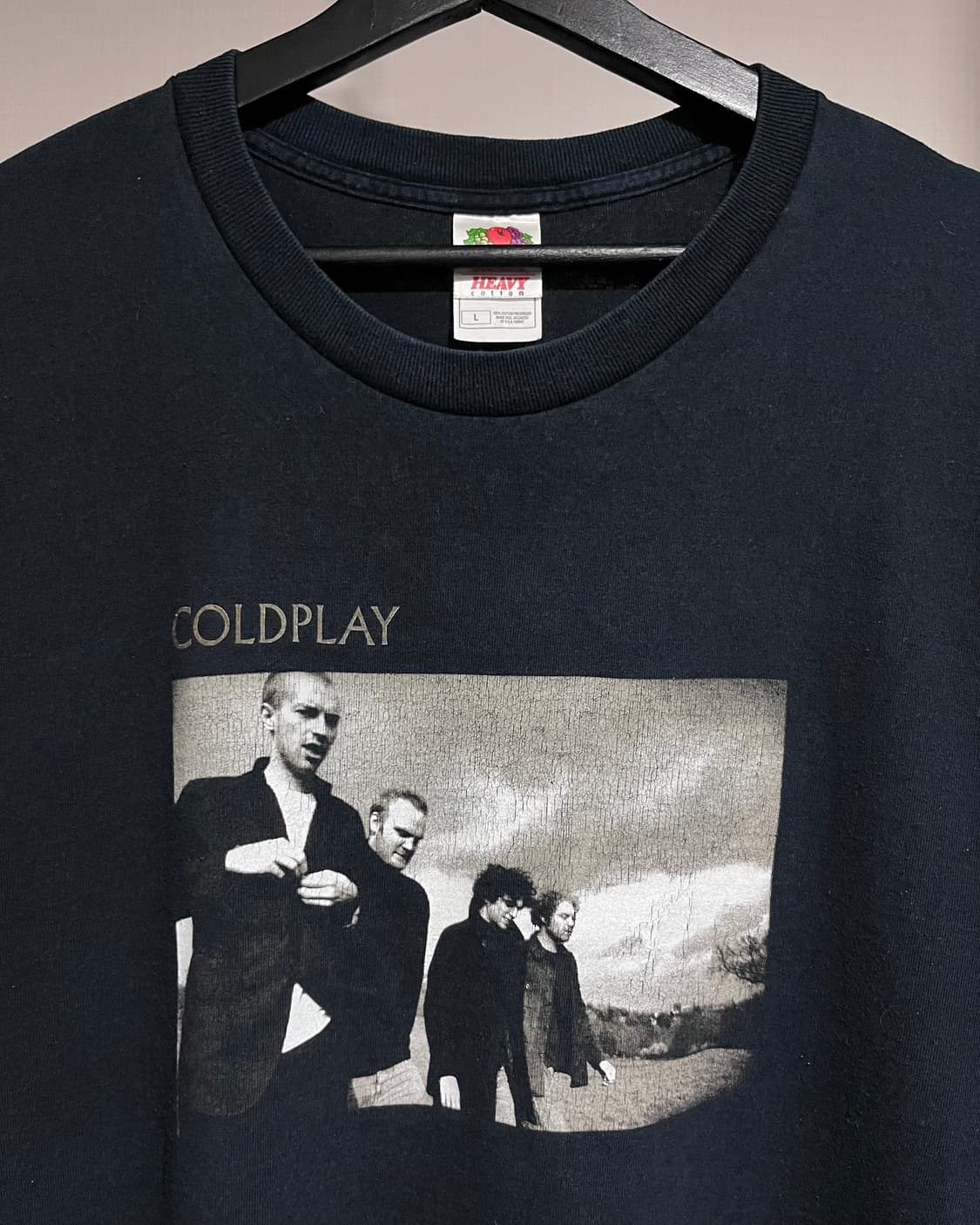 빈티지 00s 2002 Coldplay 콜드플레이 밴드 티셔츠 상품이미지2