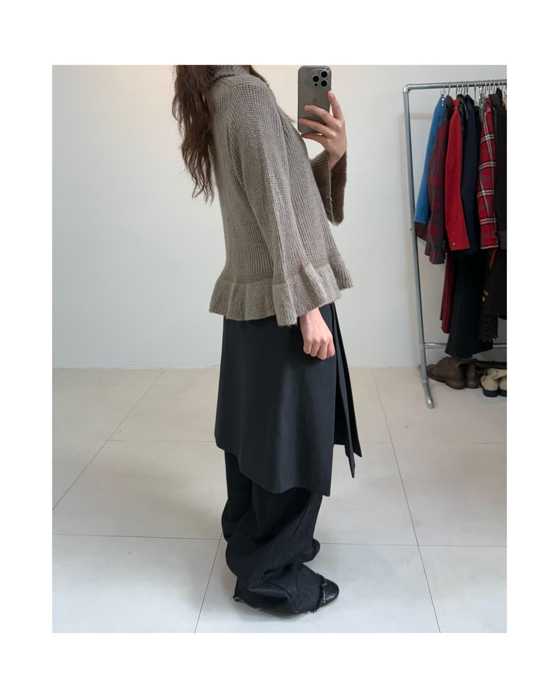 빈티지 니트 가디건 상품이미지5