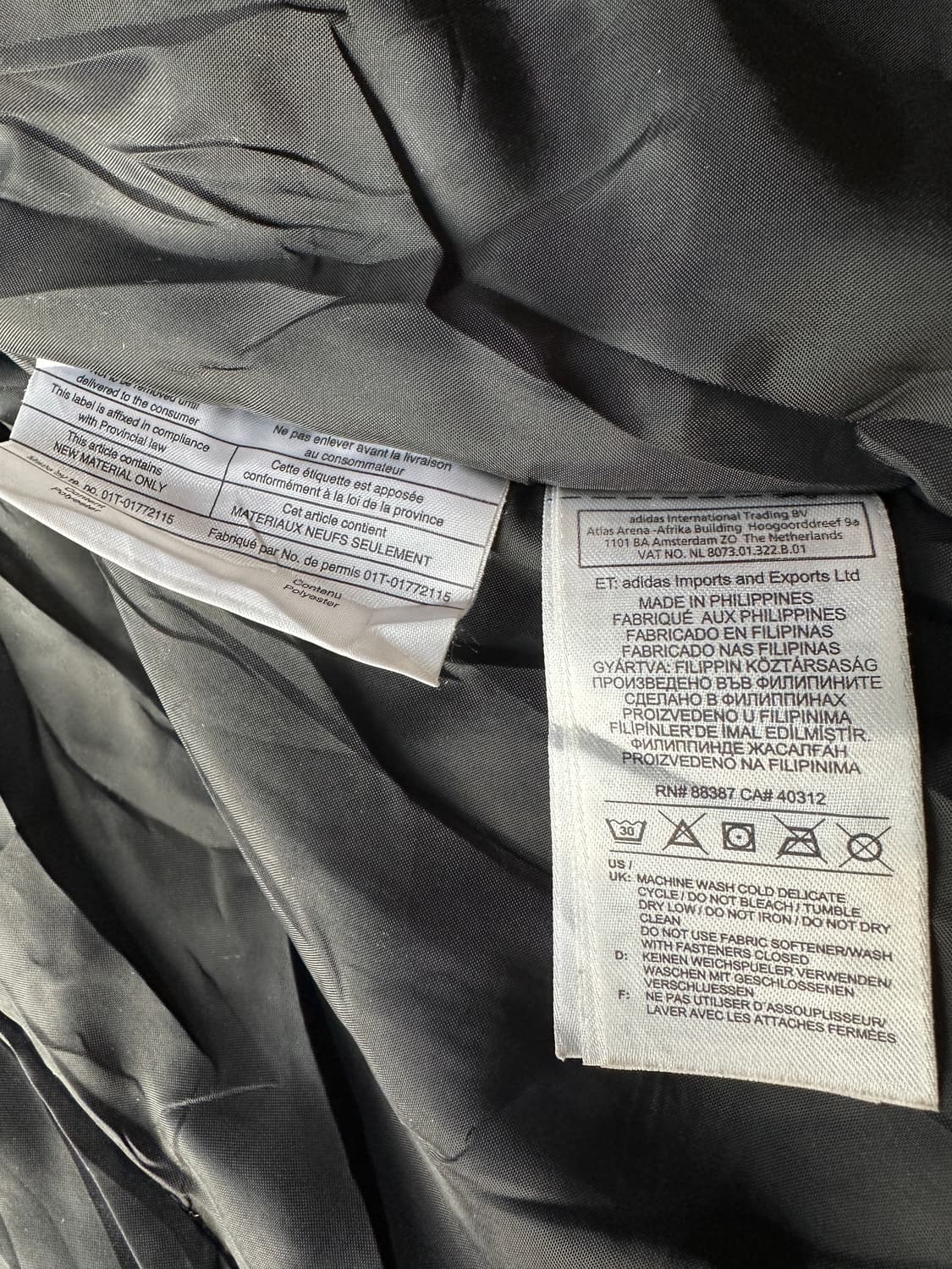 아디다스 롱패딩 벤치코트 L 상품이미지10