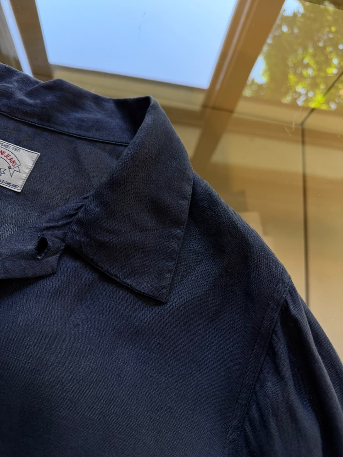 아르마니진스 오픈칼라넥 셔츠 100 상품이미지9