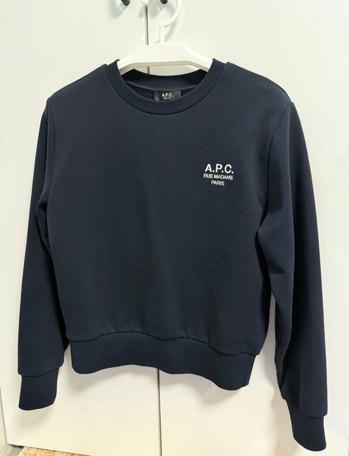 A.P.C. 아페쎄 맨투맨 네이비 S사이즈 상품이미지1