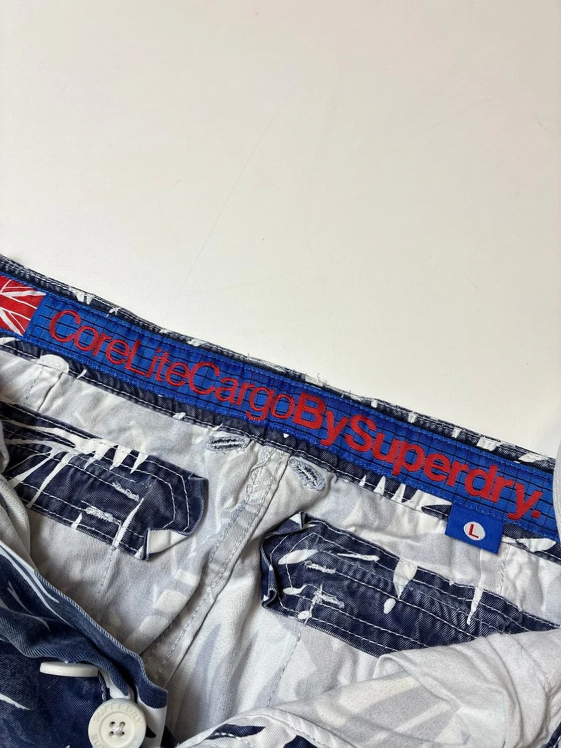 슈퍼드라이 10's 코튼 하와이안 팬츠 PN8703 상품이미지8