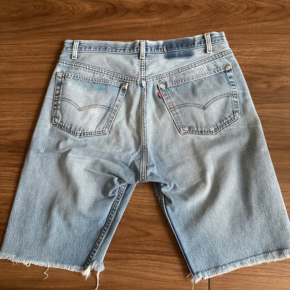 80s 미제 빈티지 리바이스 501xx 컷오프 반바지 상품이미지3