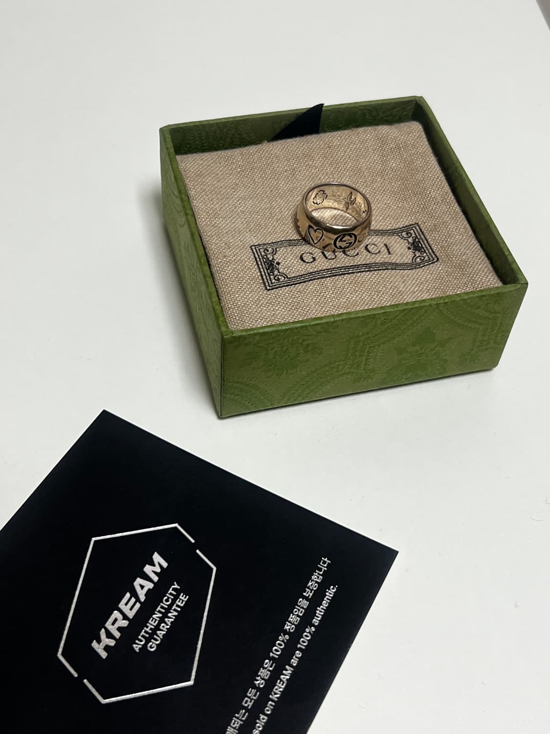 구찌 블라인드포러브 링 12호 상품이미지1